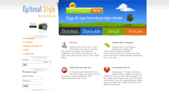 Desktop Screenshot of optimalstyle.com