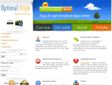 Tablet Screenshot of optimalstyle.com